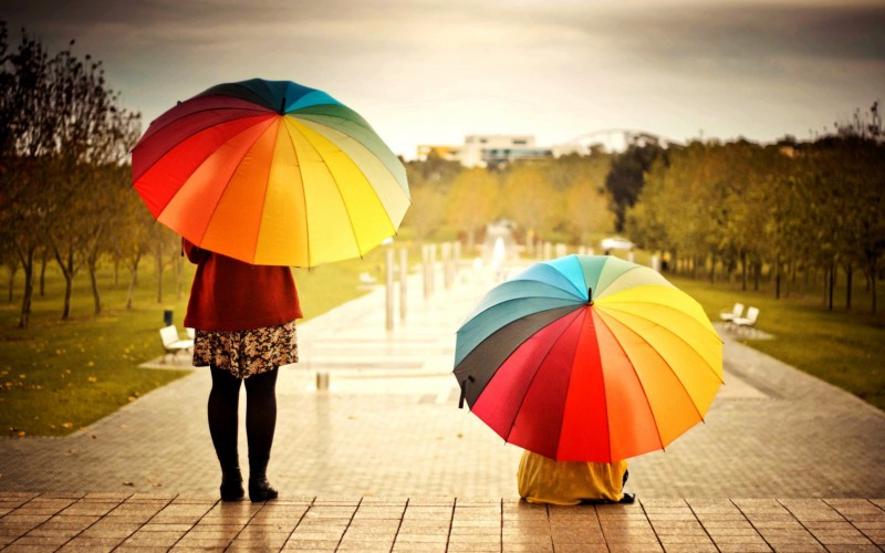 Конкурс на самый яркий осенний зонтик
