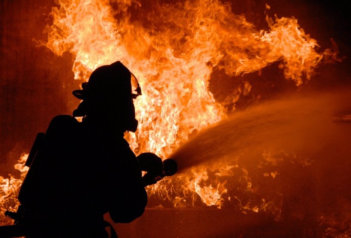 Тринадцать пожарных тушили дом в Проволочном