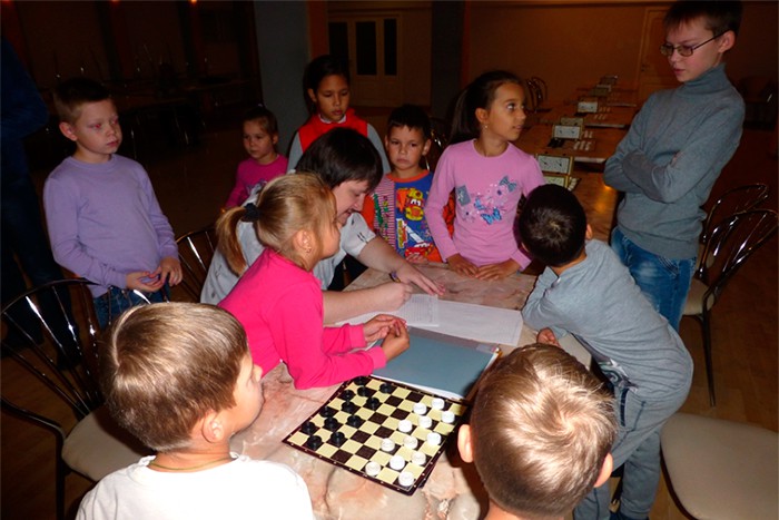 Детский турнир по русским шашкам прошел в Выксе