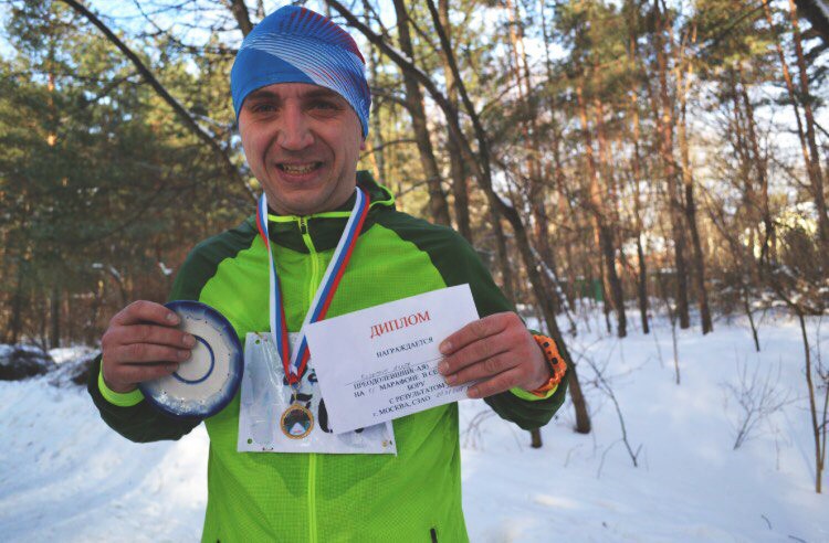 Игорь Корытин стал вторым на 9-м легкоатлетическом марафоне