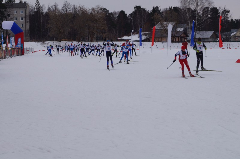 Выксунцы успешно выступили на лыжных соревнованиях