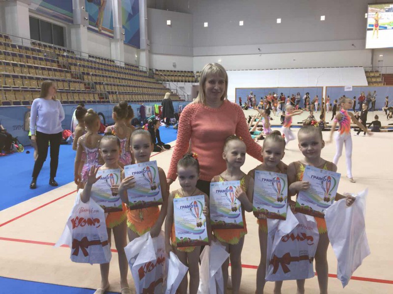 Юные гимнастки дебютировали в Казани