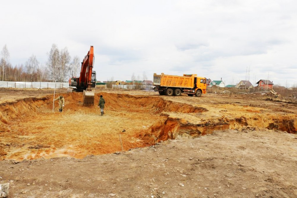 В Антоповке приступили к строительству нового ФОКа