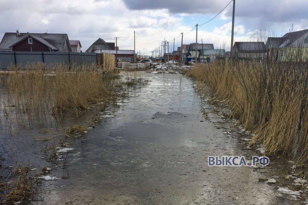 ЧП в Борковке — затопило Лесную улицу