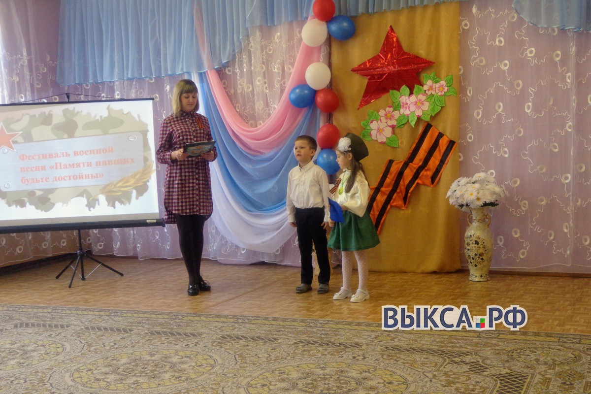 В детском саду «Ромашка» прошел фестиваль военной песни