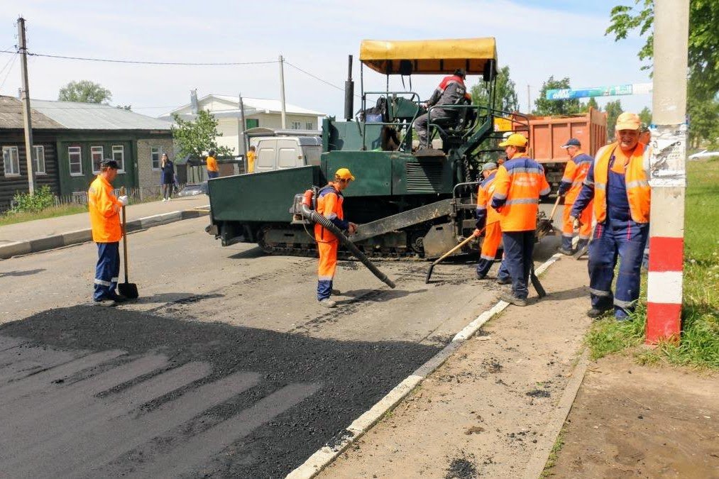 В Выксе начали масштабный ремонт дорог