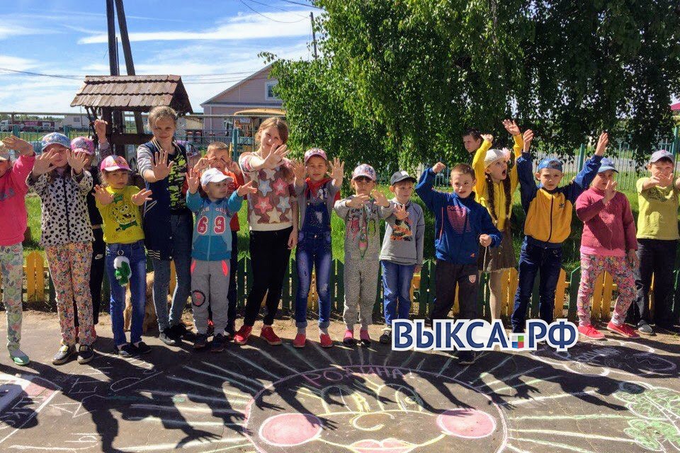 В школе Ближне-Песочного проходит смена «Мы — дети России»
