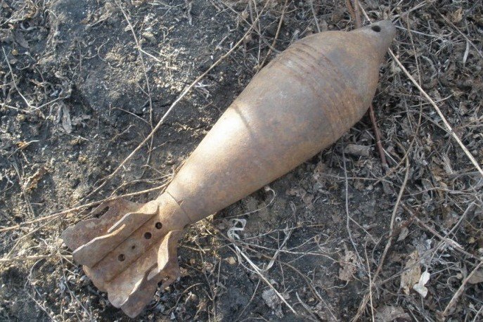 В Выксе нашли минометный снаряд