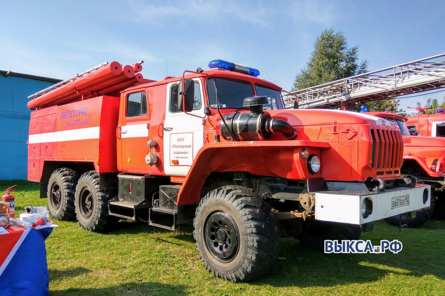 Марки пожарных автомобилей