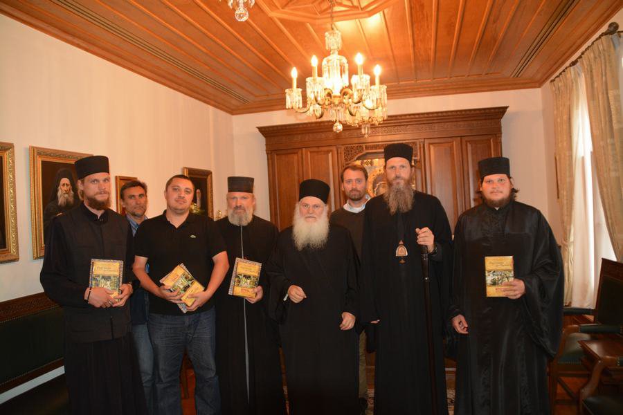 Выксунские паломники посетили греческий монастырь Ватопед