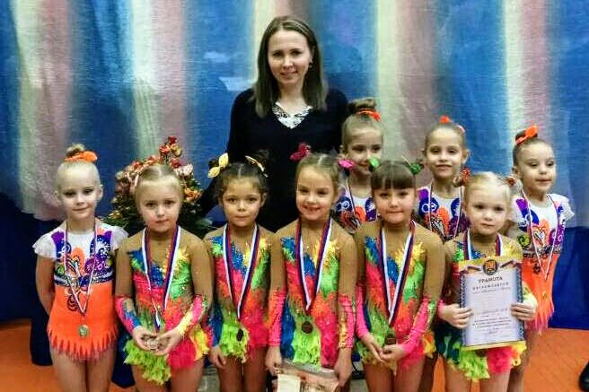 Выксунские гимнастки взяли восемь медалей