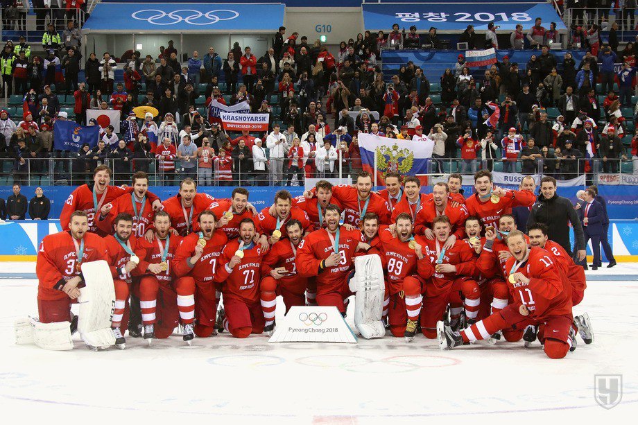 Российские хоккеисты выиграли золото Олимпиады