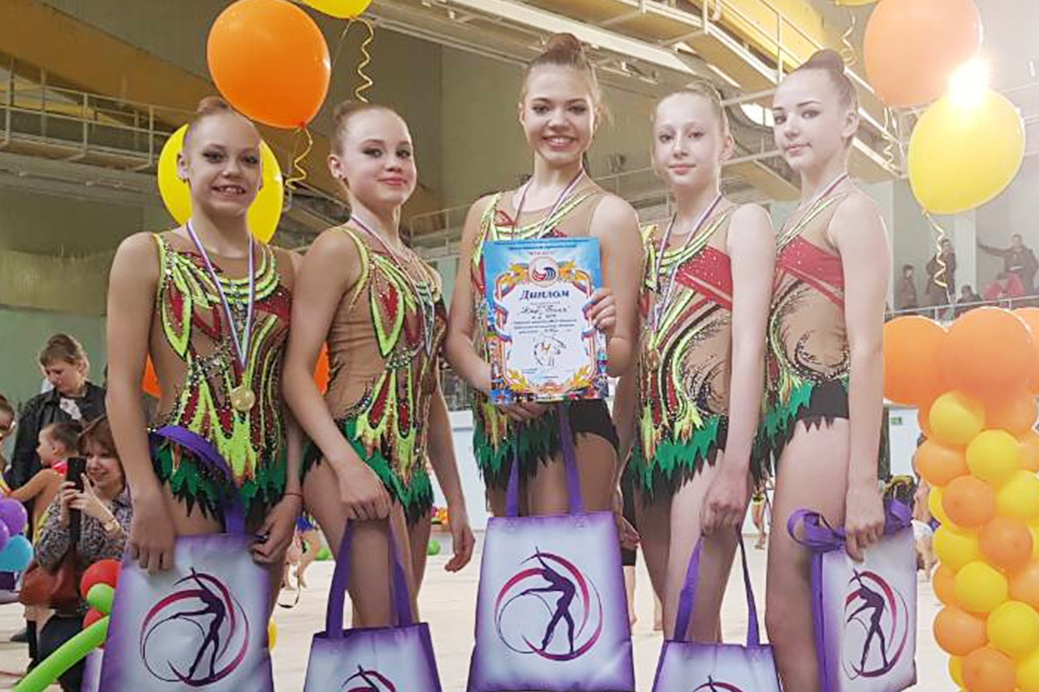 Четыре медали завоевали гимнастки на первенстве в Нижнем Новгороде