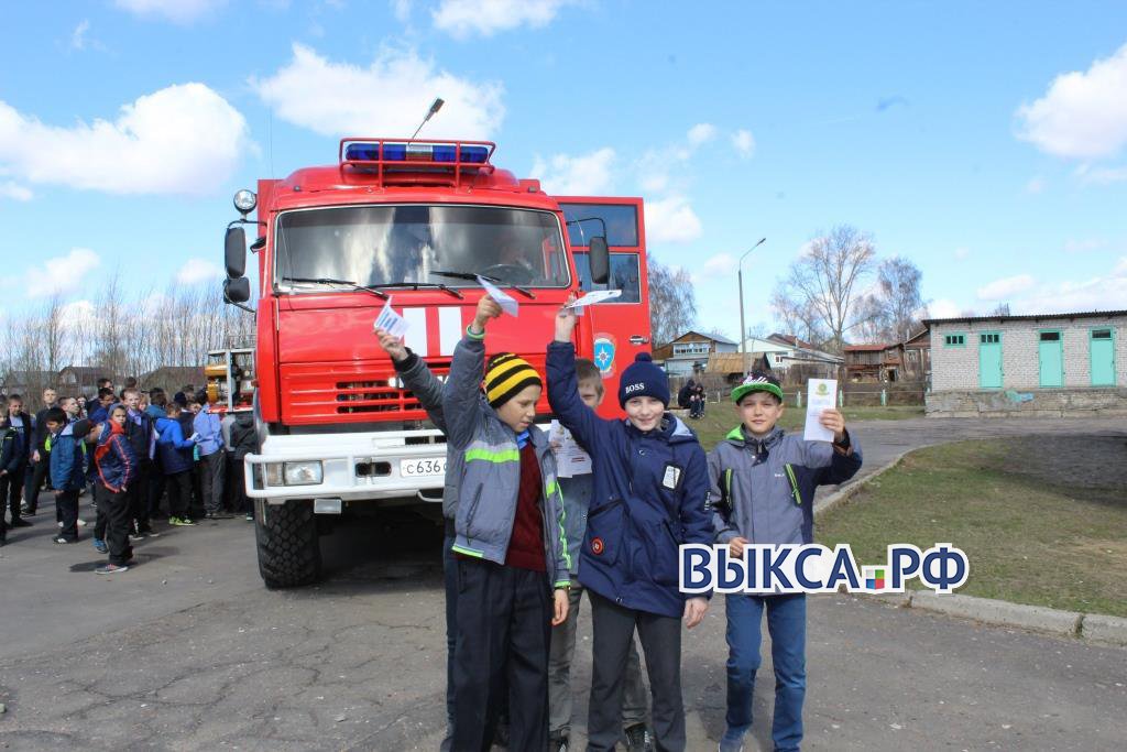 В Мотмосской школе прошли пожарные учения