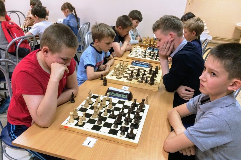Детское первенство города по быстрым шахматам