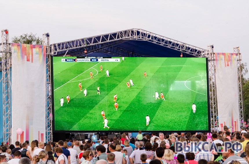 В Выксе установят экран для спортивных трансляций