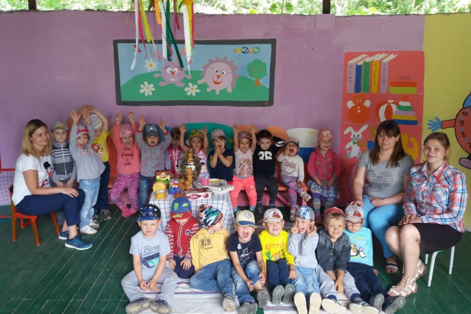 В детском саду №7 создали «Веранду счастья»