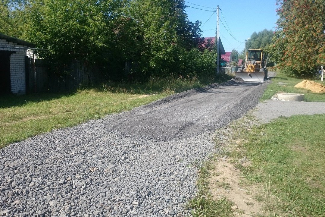 В Шиморском начался ремонт дорог