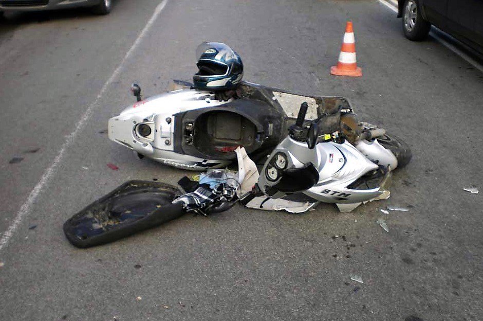 Мотоциклист пострадал в ДТП на улице Шевченко