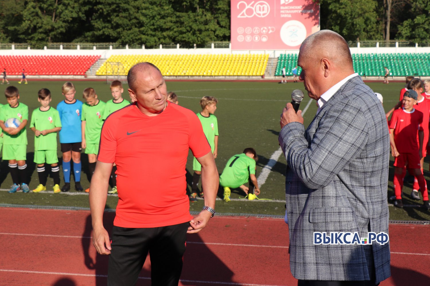 Дмитрий Черышев провёл мастер-класс для юных футболистов