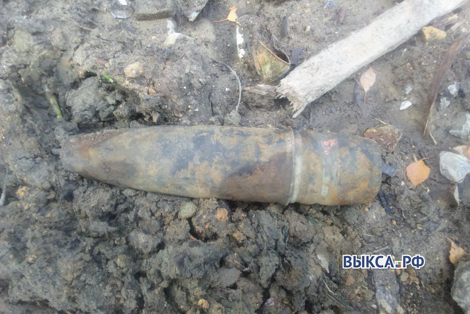 Снаряд в Антоповке оказался без взрывателя