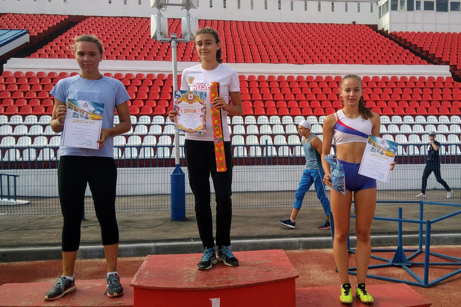 Алёна Мартынова стала третьей на легкоатлетическом мемориале