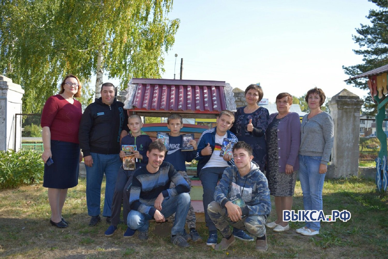 Дмитрий Порхачёв вручил подарки детям из школы-интерната в Починках