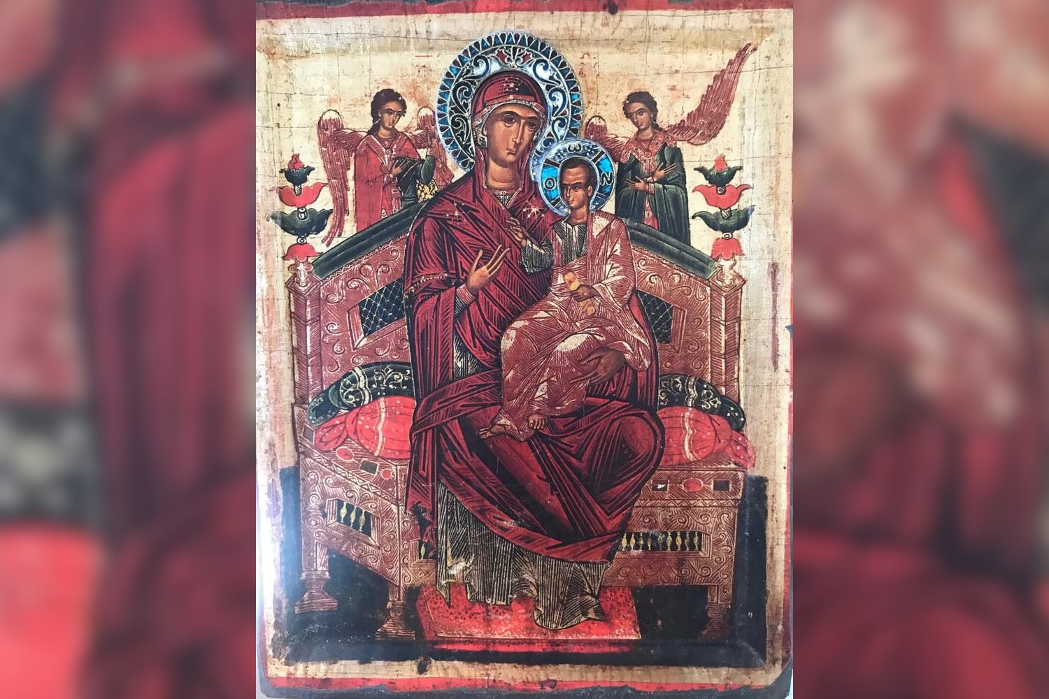 В Выксу привезли икону со святой горы Афон