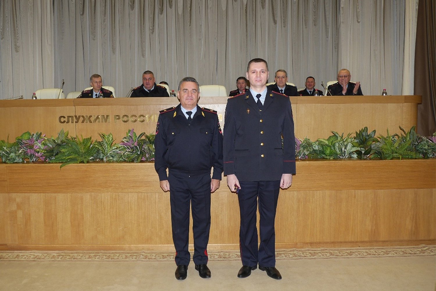 Андрею Басову присвоили звание полковника