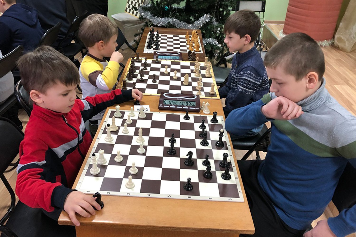 Максим Панков выиграл рождественский турнир по быстрым шахматам