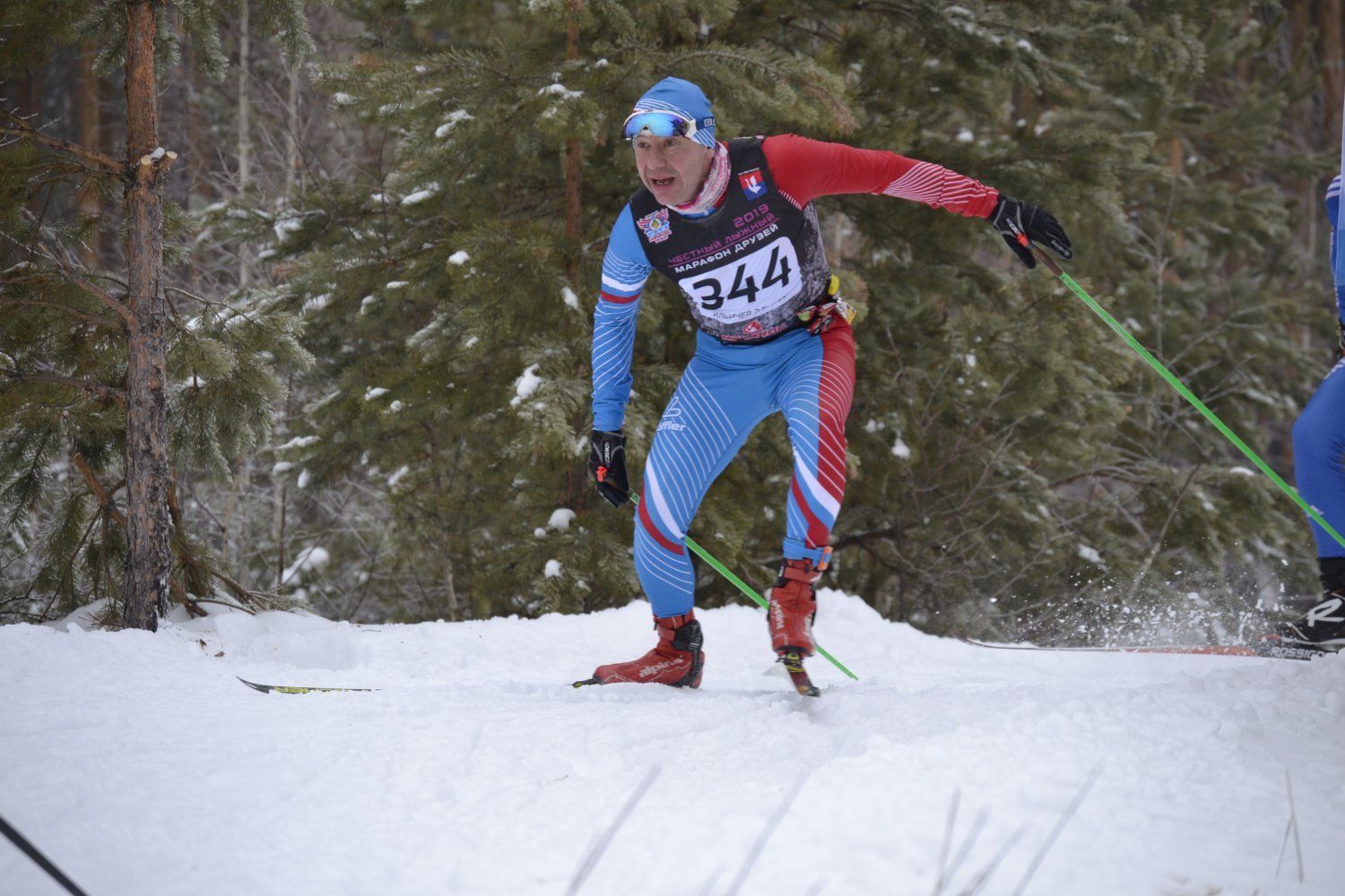 Эдуард Ильичёв завоевал бронзу на лыжной гонке в Арзамасе