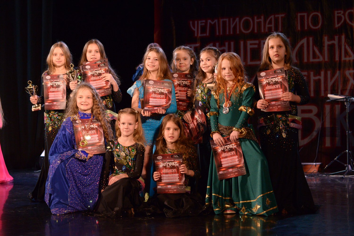 Танцовщицы завоевали в Казани 8 золотых медалей