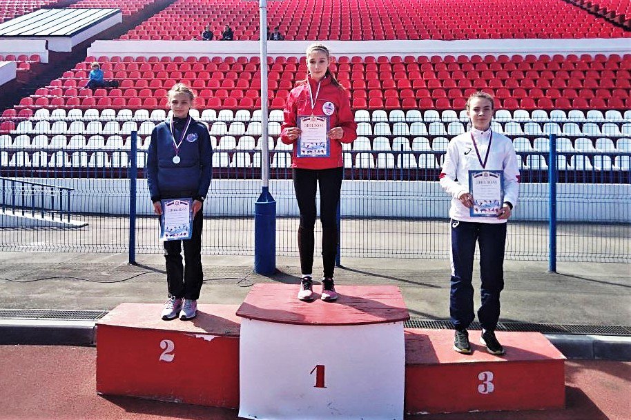 Анастасия Бодрова выиграла первенство области по лёгкой атлетике