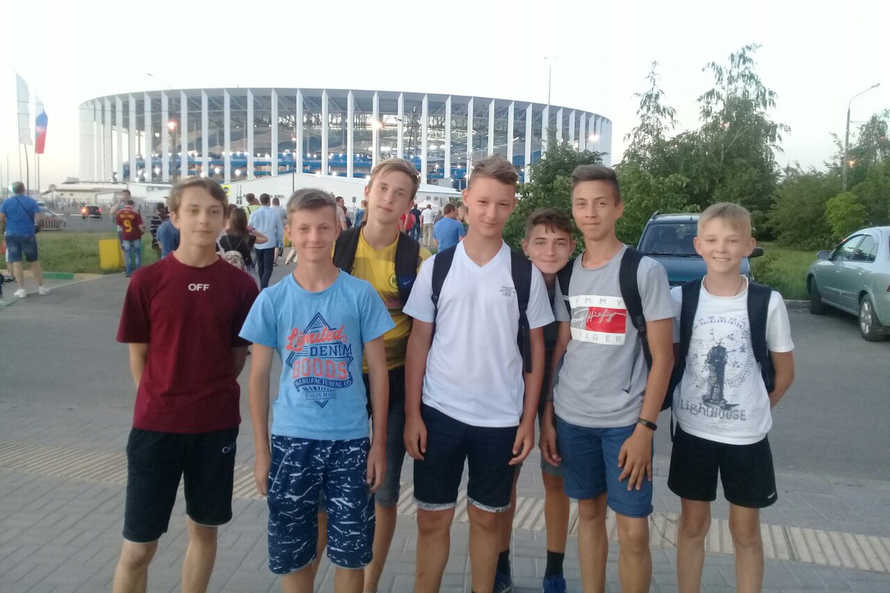 Юные футболисты «Металлурга» посетили матч сборной России