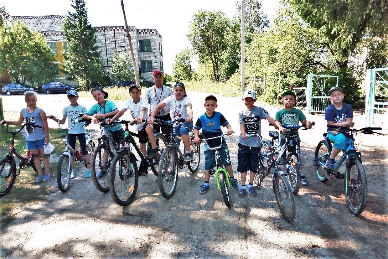 В Новодмитриевке выявили лучших велосипедистов