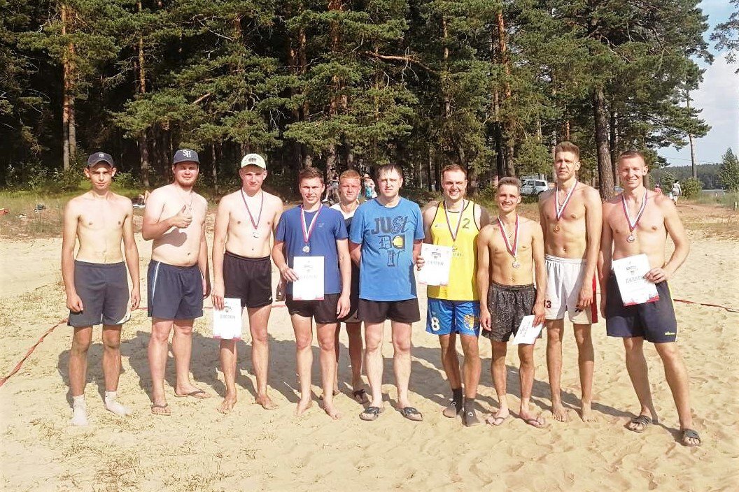 Стали известны чемпионы Выксы по пляжному волейболу