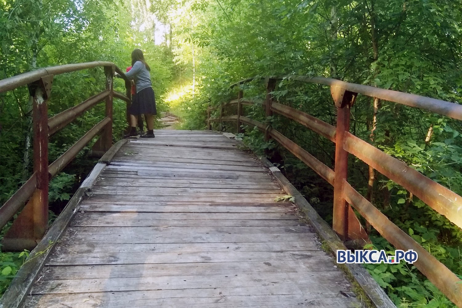 Аварийный мост в Шиморском отремонтировали