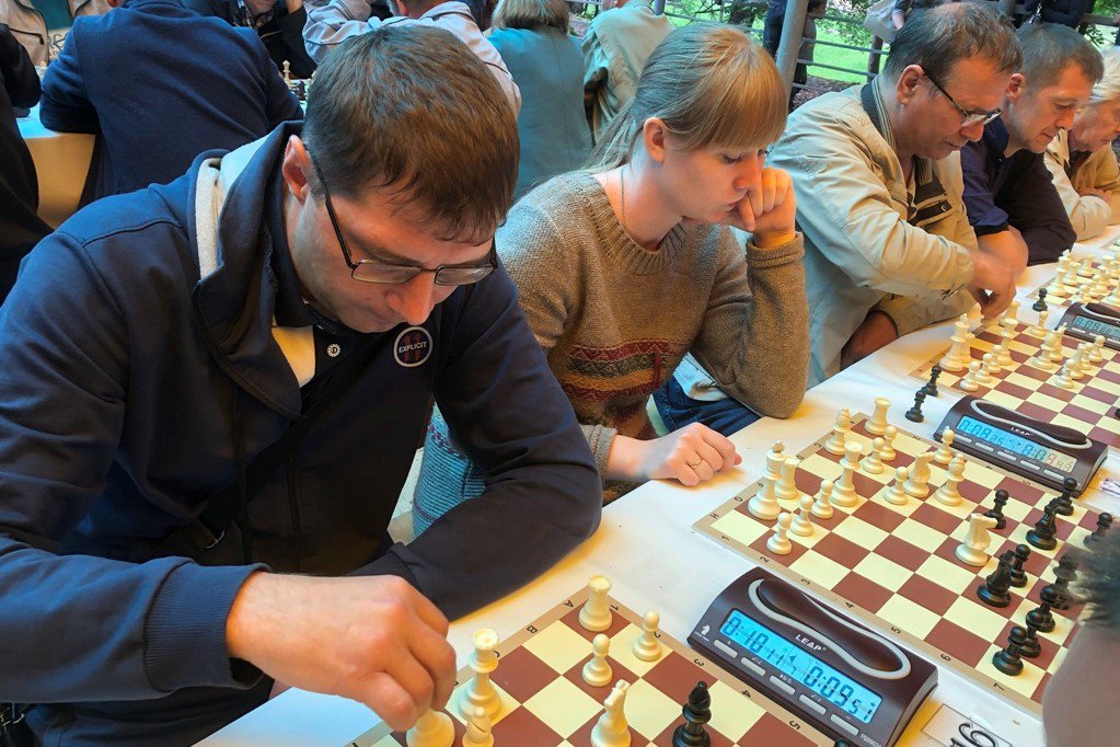 Почти сто игроков выступили на турнире по быстрым шахматам в Выксе