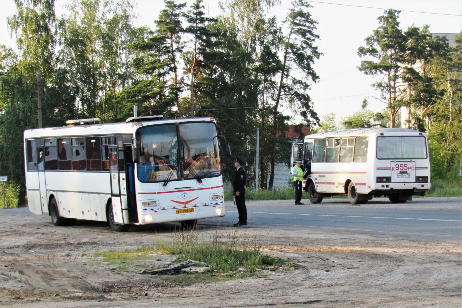 В Выксе за день оштрафовали 10 водителей автобусов