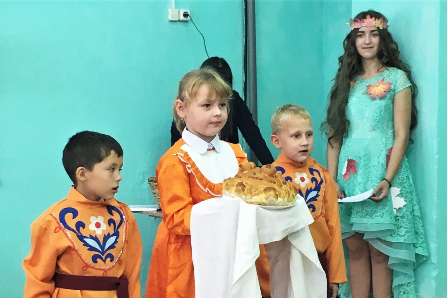 Праздник хлеба отметили в Новодмитриевке