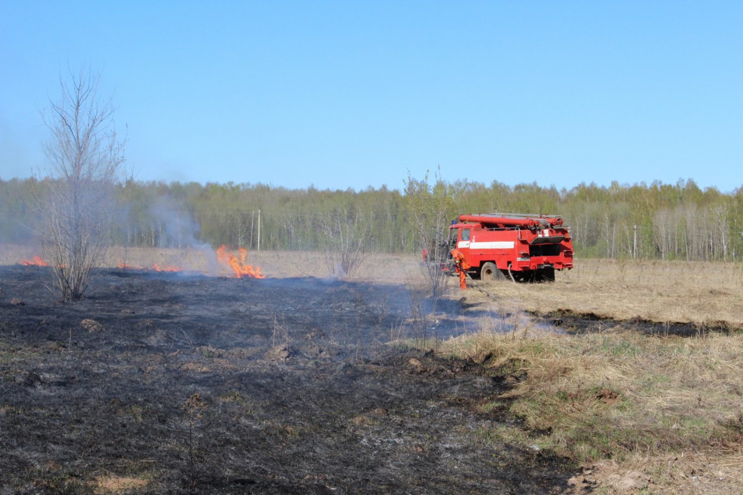 Пожароопасный сезон начался в Нижегородской области