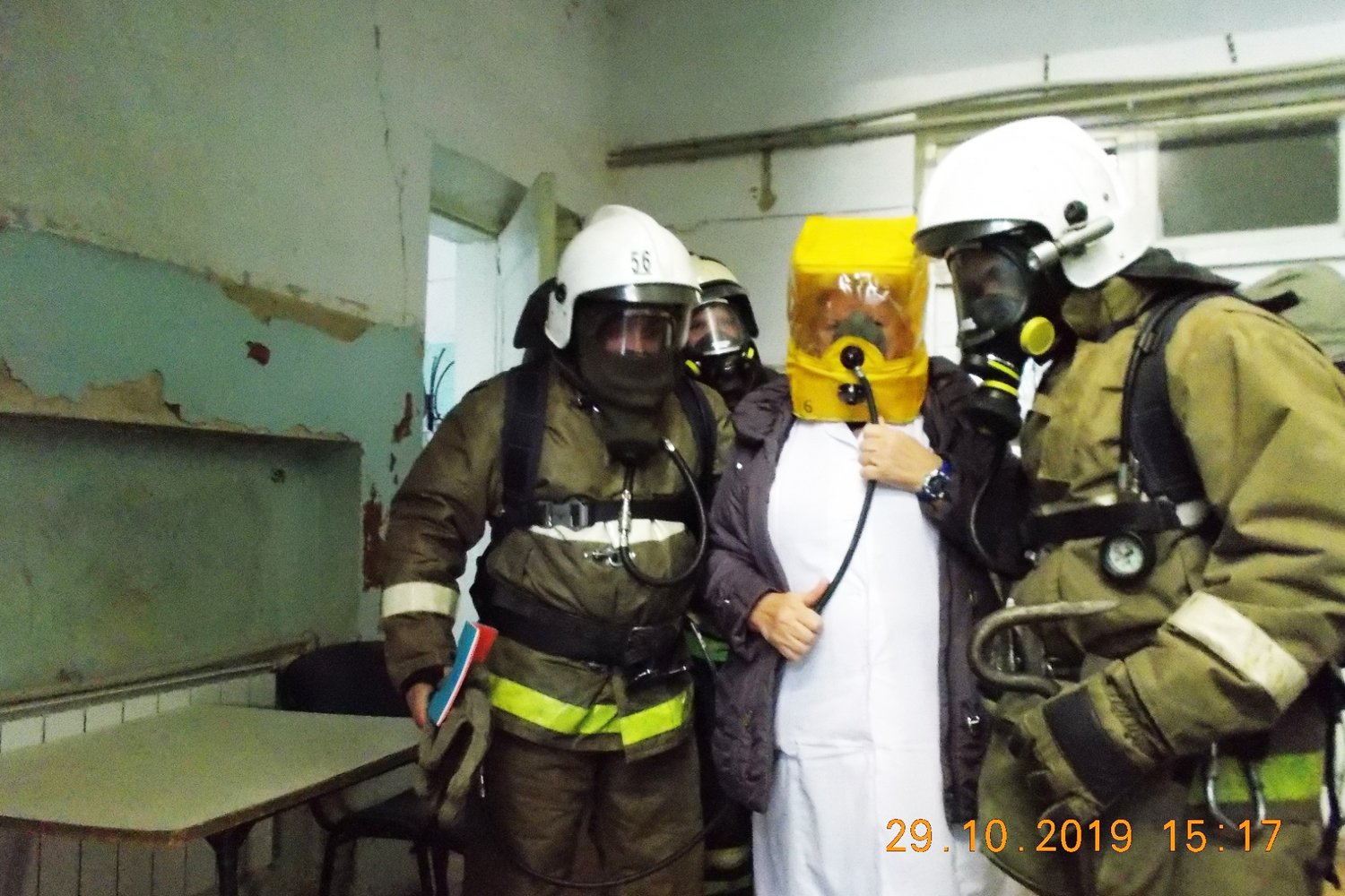Пожарные условно потушили Выксунскую ЦРБ