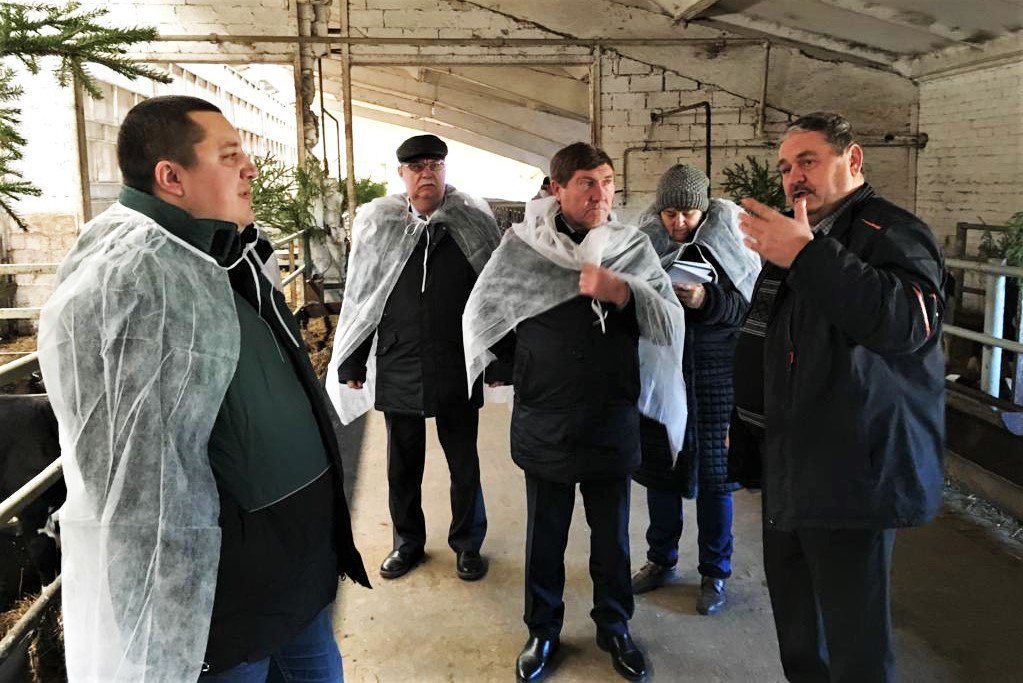 Директор агрофирмы «Металлург» Антон Анисимов встретился с министром сельского хозяйства