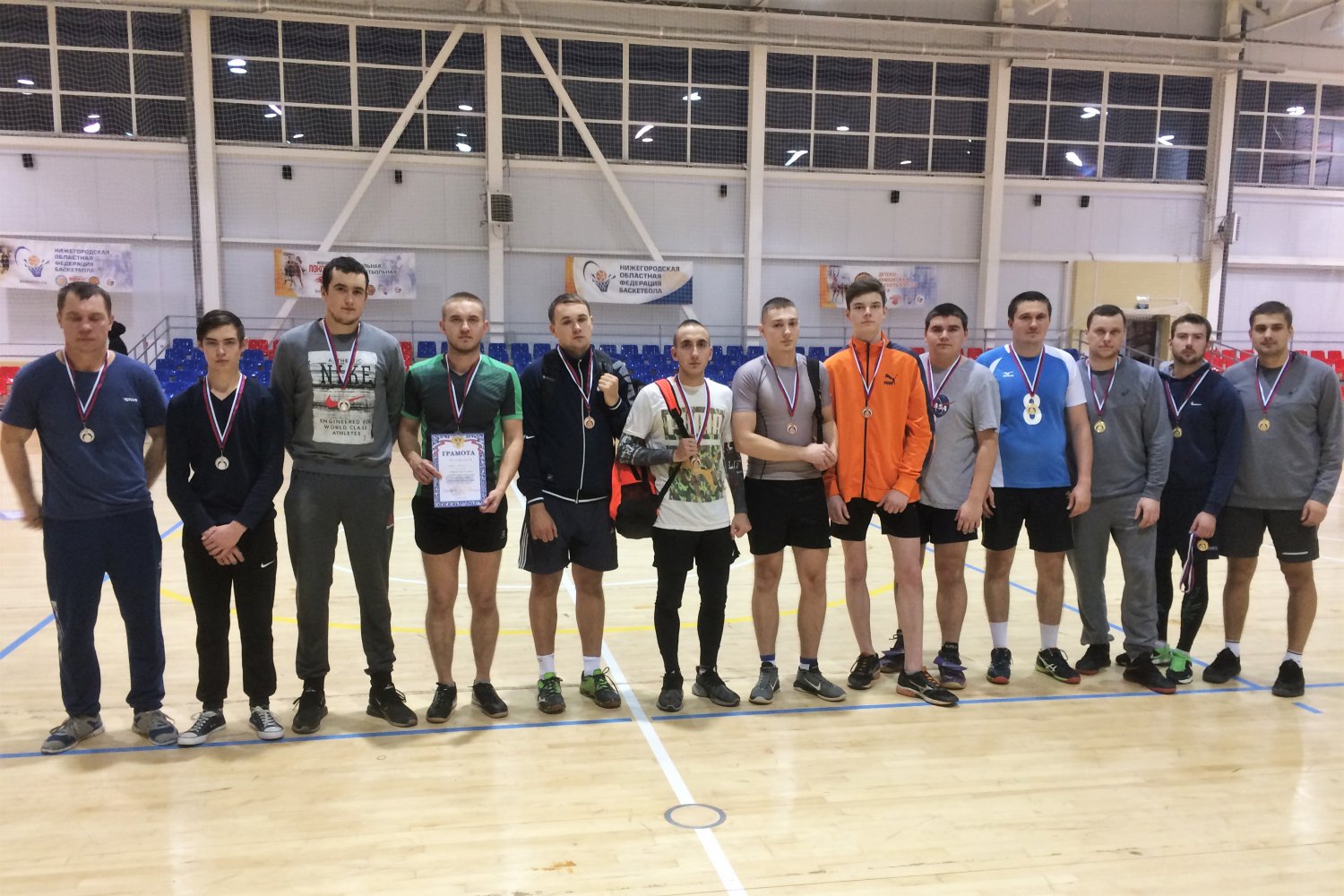 Досчатое, Новодмитриевка и Нижняя Верея выиграли спартакиады по волейболу
