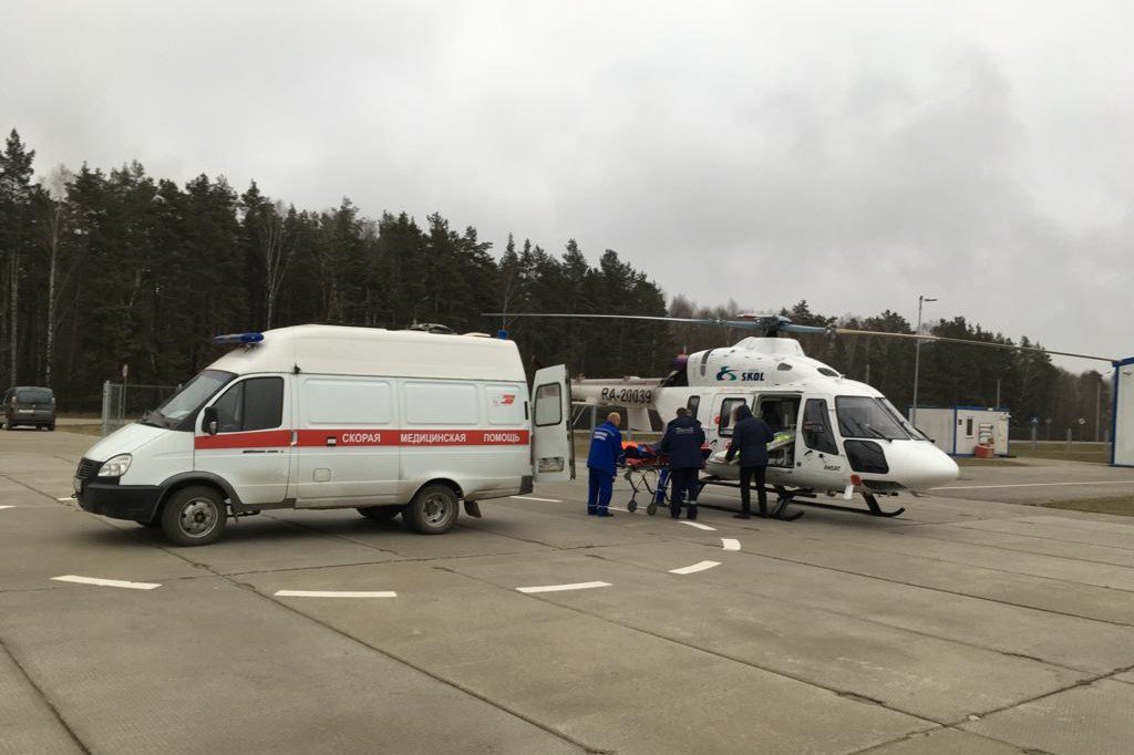 Подростка с травмами головы и позвоночника эвакуировали в Нижний Новгород на вертолёте