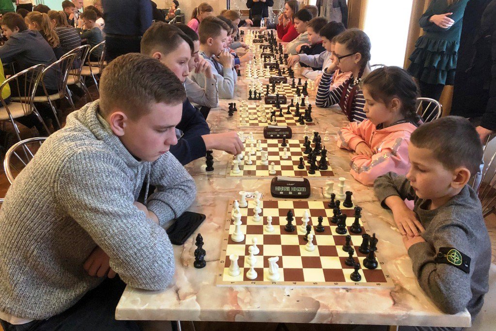 В Выксе прошёл детский турнир по шахматам «Зима-2019»