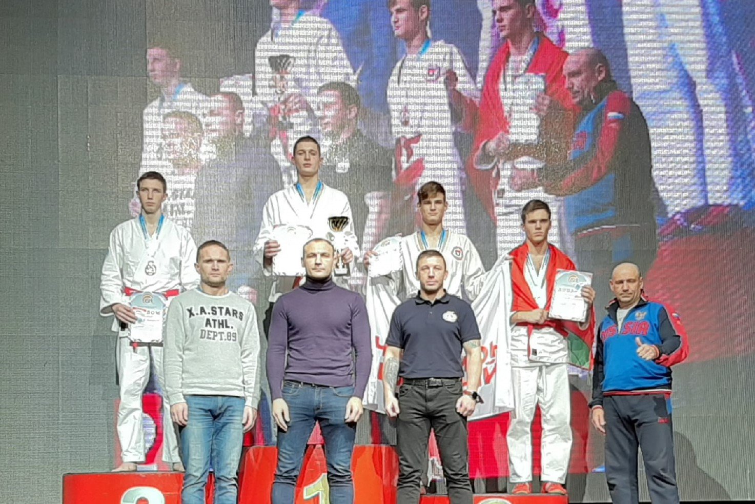 Рукопашник Яков Калачёв завоевал золото на всероссийских соревнованиях