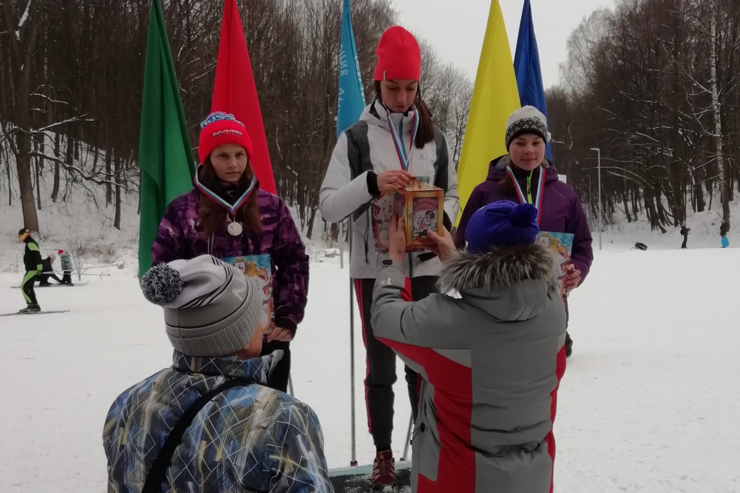 Лыжница Александра Горина завоевала золото в Нижнем Новгороде