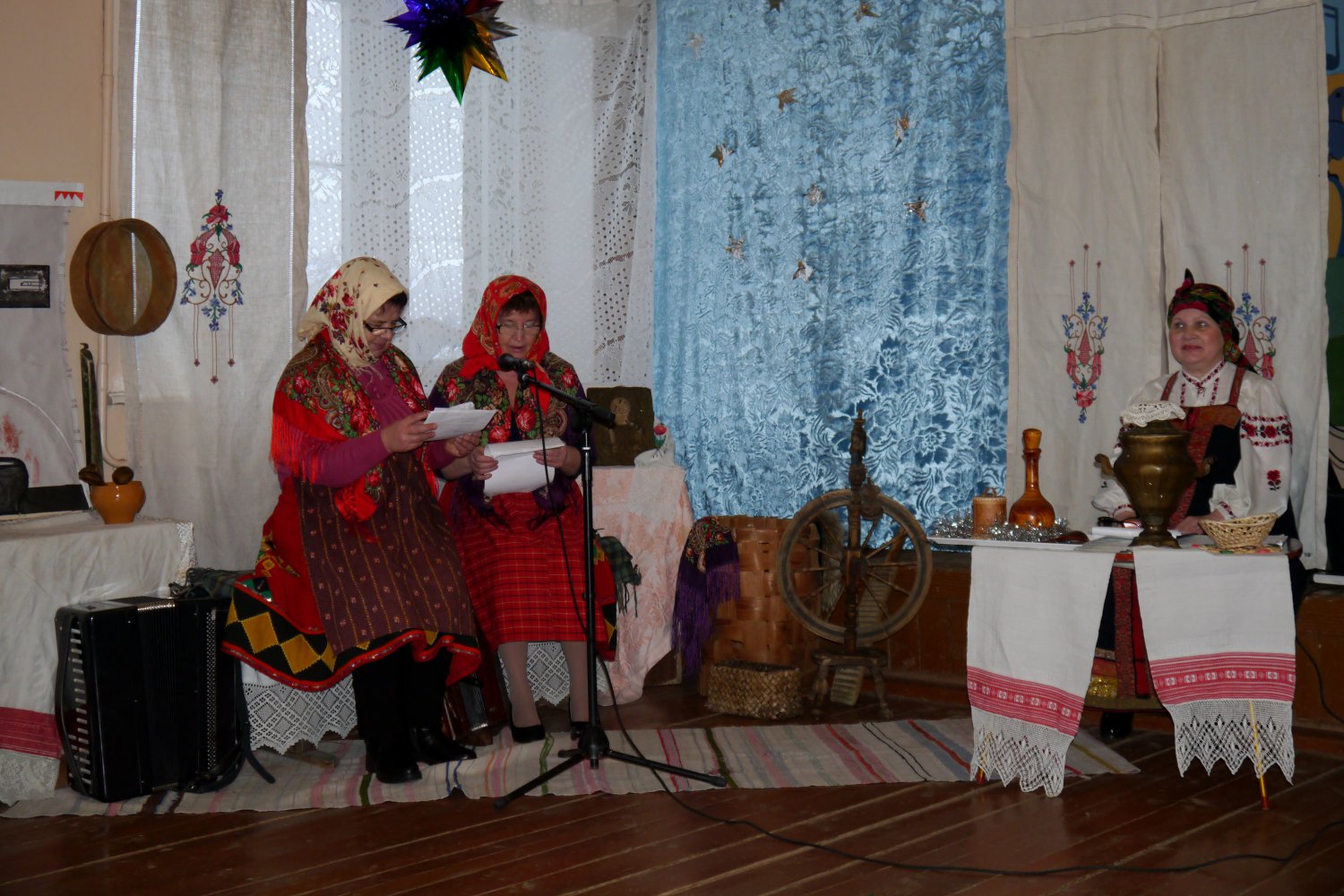 В Новодмитриевке вспомнили древнерусские традиции