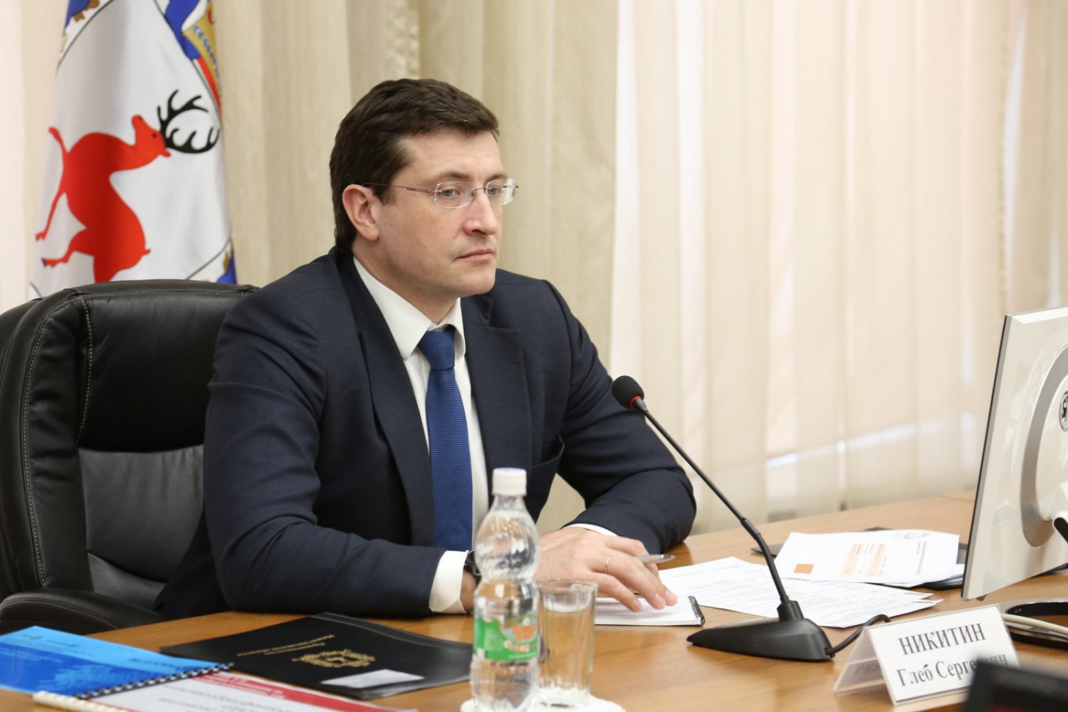 Губернатор Глеб Никитин в прямом эфире ответит на вопросы нижегородцев